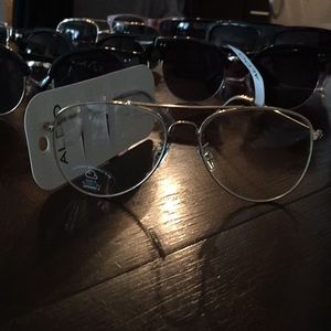 ALDO Gold Framed Aviator Fashion Glasses